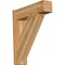 Ekena Millwork Traditional Block Rough Sawn Outlooker, Western Red Cedar, 8"W x 28"D x 32"H OUT08X28X32TRA05RWR - alternate 1